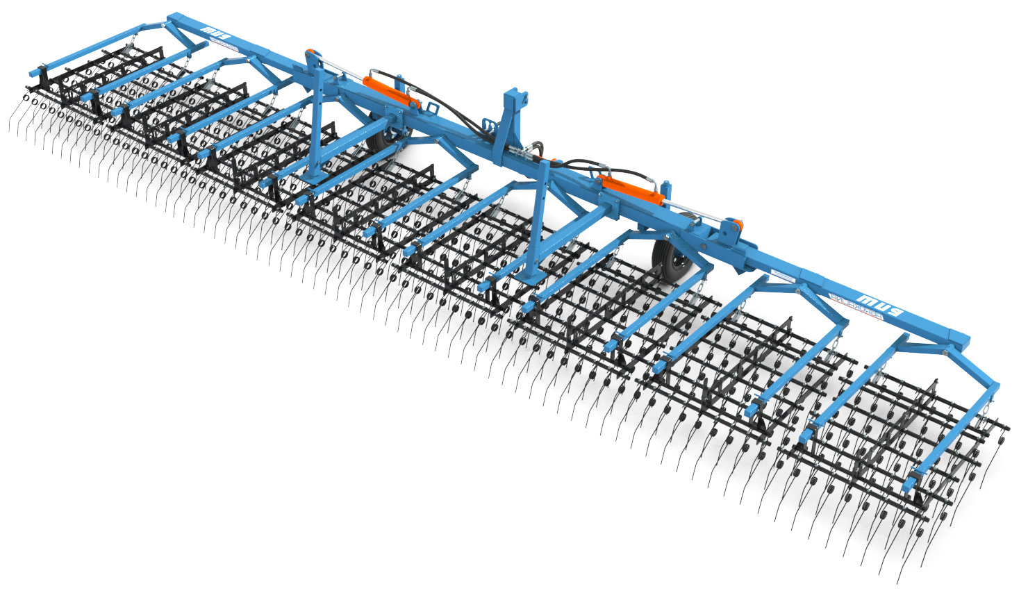 Борона пружинна широкозахватна  БПШ-8